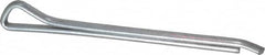 Made in USA - 1/8" Diam x 1-3/4" Long Hammerlock Cotter Pin - Grade 2, Zinc-Plated, Steel - Exact Tooling