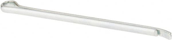 Made in USA - 1/8" Diam x 2-1/2" Long Hammerlock Cotter Pin - Grade 2, Zinc-Plated, Steel - Exact Tooling
