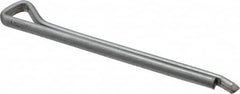 Made in USA - 3/16" Diam x 2-1/2" Long Hammerlock Cotter Pin - Grade 2, Zinc-Plated, Steel - Exact Tooling