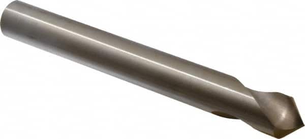 Cleveland - 1" Body Diam, 90°, 8" OAL, Cobalt Spotting Drill - Exact Tooling
