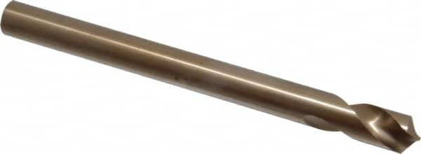 Cleveland - 5/8" Body Diam, 120°, 7-1/8" OAL, Cobalt Spotting Drill - Exact Tooling