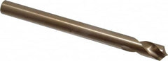 Cleveland - 5/8" Body Diam, 120°, 7-1/8" OAL, Cobalt Spotting Drill - Exact Tooling