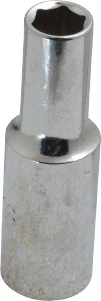 Proto - 5/16", 3/8" Drive, Deep Hand Socket - 6 Points, 2-1/8" OAL, Chrome Finish - Exact Tooling