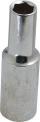 Proto - 5/16", 3/8" Drive, Deep Hand Socket - 6 Points, 2-1/8" OAL, Chrome Finish - Exact Tooling