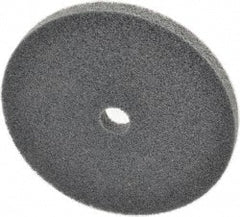 3M - 6" Diam, 1/2" Face Width, 3/4" Center Hole, Fine Grade, Silicon Carbide Deburring Wheel - Unitized, Soft Density 2 Grade, 5,000 RPM - Exact Tooling