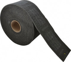 3M - 30' Long x 5" Wide Nonwoven Roll - Very Fine Grade, Gray, Silicon Carbide - Exact Tooling