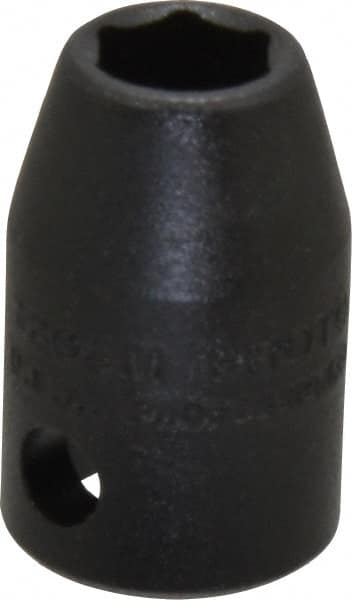 Proto - 3/8" Drive 8mm Standard Impact Socket - 6 Points, 1-1/32" OAL - Exact Tooling