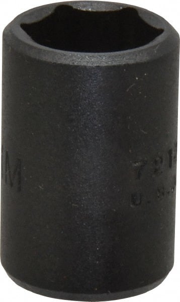 Proto - 3/8" Drive 13mm Standard Impact Socket - 6 Points, 1-3/32" OAL - Exact Tooling