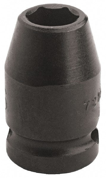Proto - 3/8" Drive, Power Socket - 6 Points, 1-3/16" OAL - Exact Tooling