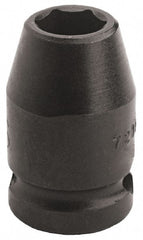 Proto - 3/8" Drive, Power Socket - 6 Points, 1-3/16" OAL - Exact Tooling
