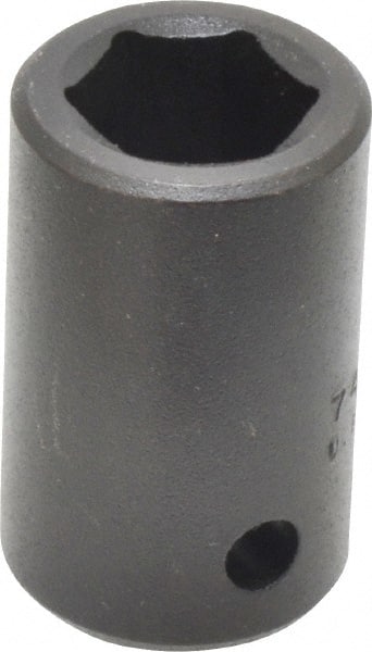 Proto - 1/2" Drive 9/16" Standard Impact Socket - 6 Points, 1-1/2" OAL - Exact Tooling