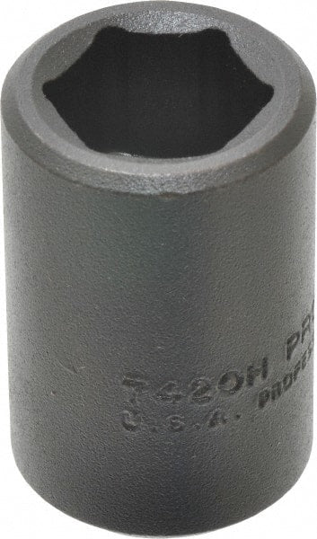 Proto - 1/2" Drive 5/8" Standard Impact Socket - 6 Points, 1-1/2" OAL - Exact Tooling