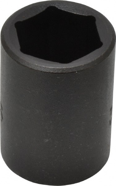 Proto - 1/2" Drive 13/16" Standard Impact Socket - 6 Points, 1-5/8" OAL - Exact Tooling