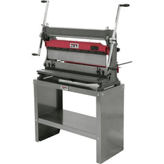 Jet - Combination Roller, Shear & Brake Machines Maximum Mild Steel Shearing Capacity (Gauge): 20 Maximum Mild Steel Bending Capacity (Gauge): 20 - Exact Tooling