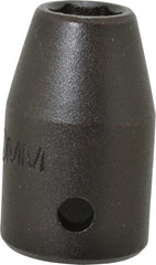 Proto - 1/2" Drive 10mm Standard Impact Socket - 6 Points, 1-1/2" OAL - Exact Tooling