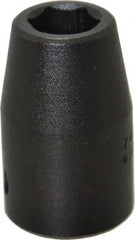 Proto - 1/2" Drive 12mm Standard Impact Socket - 6 Points, 1-1/2" OAL - Exact Tooling