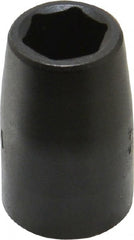 Proto - 1/2" Drive 13mm Standard Impact Socket - 6 Points, 1-1/2" OAL - Exact Tooling