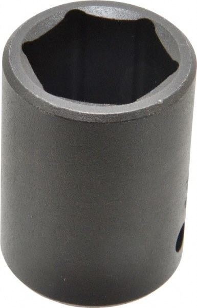 Proto - 1/2" Drive 23mm Standard Impact Socket - 6 Points, 1-39/64" OAL - Exact Tooling