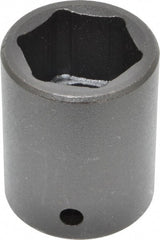 Proto - 1/2" Drive 25mm Standard Impact Socket - 6 Points, 1-3/4" OAL - Exact Tooling