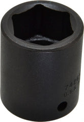 Proto - 1/2" Drive 26mm Standard Impact Socket - 6 Points, 2" OAL - Exact Tooling