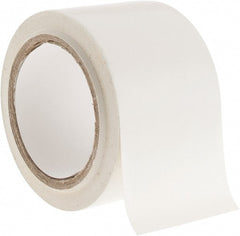 NMC - White Solid Color Vinyl Tape - 3" Wide x 108' Long x 0.002" Thick, General Traffic - Exact Tooling