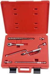 Proto - 20 Piece 3/8" Drive Socket Set - 12 Points, 6mm to 19mm Range, Metric Measurement Standard - Exact Tooling