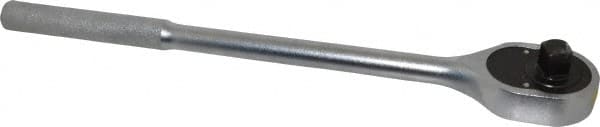 Proto - 3/4" Drive Pear Head Standard Ratchet - Chrome Finish, 20" OAL, 24 Gear Teeth, Standard Head - Exact Tooling
