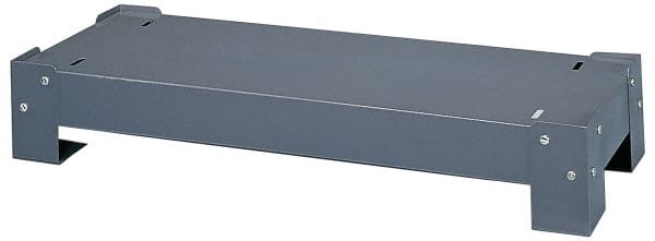 Durham - 12.3" Wide x 5.8" High, Gray Bin Holder - Use with Cabinets 002, 005, 007, 013, 014, 030, 031, 034 - Exact Tooling