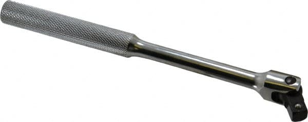 Proto - 3/8" Drive Flex Socket Handle - 7-7/8" OAL, Chrome Finish - Exact Tooling
