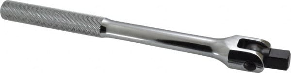 Proto - 1/2" Drive Flex Socket Handle - 10-7/8" OAL, Chrome Finish - Exact Tooling