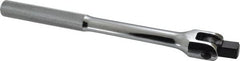 Proto - 1/2" Drive Flex Socket Handle - 10-7/8" OAL, Chrome Finish - Exact Tooling