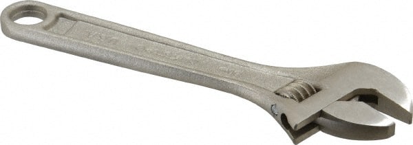 Proto - Adjustable Wrenches; Wrench Type: Adjustable ; Wrench Size (Inch): 6 ; Jaw Capacity (Inch): 15/16 ; Material: Steel ; Finish/Coating: Chrome ; ANSI Spec: B107.8m - Exact Tooling