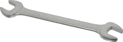 Proto - 13/16" x 7/8" Standard Open End Wrench - 10-1/8" OAL, Double End, Satin Finish, 15° Head Angle - Exact Tooling