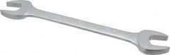 Proto - 1-3/8" x 1-7/16" Standard Open End Wrench - 15-3/4" OAL, Double End, Satin Finish, 15° Head Angle - Exact Tooling