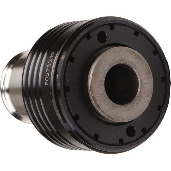 Emuge - 0.3543" Tap Shank Diam, 0.2756" Tap Square Size, #3 Tapping Adapter - 1.3386" Projection, 1.5748" Tap Depth, 2.7165" OAL, 1.2205" Shank OD, Through Coolant, Series EM03-U - Exact Tooling