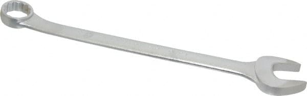 Proto - 1-5/16" 12 Point Offset Combination Wrench - 15° Offset Angle, 17-5/8" OAL, Steel, Satin Finish - Exact Tooling