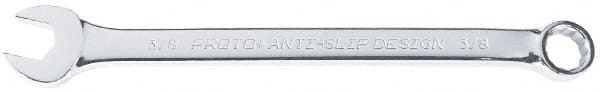 Proto - 1-1/2" 12 Point Offset Combination Wrench - 15° Offset Angle, 20-1/4" OAL, Steel, Satin Finish - Exact Tooling