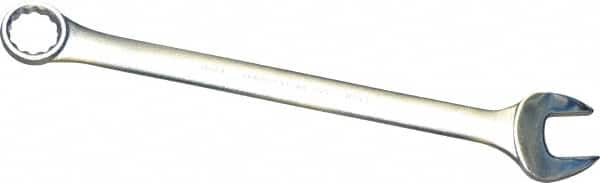 Proto - 1-5/8" 12 Point Offset Combination Wrench - 15° Offset Angle, 23" OAL, Steel, Satin Finish - Exact Tooling