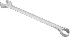 Proto - 1-3/4" 12 Point Offset Combination Wrench - 15° Offset Angle, 25" OAL, Steel, Satin Finish - Exact Tooling