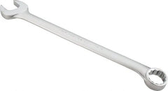 Proto - 1-13/16" 12 Point Offset Combination Wrench - 15° Offset Angle, 25" OAL, Steel, Satin Finish - Exact Tooling
