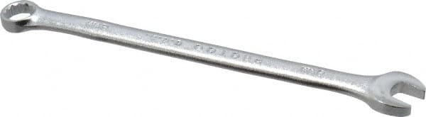 Proto - 8mm 12 Point Offset Combination Wrench - 15° Offset Angle, 5-13/32" OAL, Steel, Satin Finish - Exact Tooling