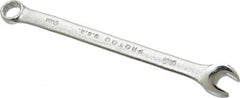 Proto - 9mm 12 Point Offset Combination Wrench - 15° Offset Angle, 5-21/32" OAL, Steel, Satin Finish - Exact Tooling