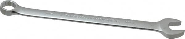 Proto - 14mm 12 Point Combination Wrench - 15° Offset Angle, 8-5/8" OAL, Steel, Satin Finish - Exact Tooling
