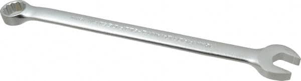 Proto - 16mm 12 Point Combination Wrench - 15° Offset Angle, 9-13/32" OAL, Steel, Satin Finish - Exact Tooling