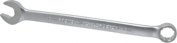 Proto - 19mm 12 Point Offset Combination Wrench - 15° Offset Angle, 11-1/32" OAL, Steel, Satin Finish - Exact Tooling