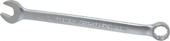 Proto - 19mm 12 Point Offset Combination Wrench - 15° Offset Angle, 11-1/32" OAL, Steel, Satin Finish - Exact Tooling