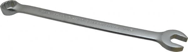 Proto - 21mm 12 Point Offset Combination Wrench - 15° Offset Angle, 11-13/16" OAL, Steel, Satin Finish - Exact Tooling