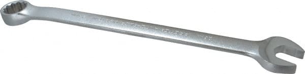 Proto - 25mm 12 Point Offset Combination Wrench - 15° Offset Angle, 14-1/16" OAL, Steel, Satin Finish - Exact Tooling
