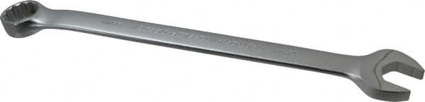 Proto - 26mm 12 Point Offset Combination Wrench - 15° Offset Angle, 14-21/32" OAL, Steel, Satin Finish - Exact Tooling