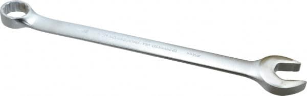 Proto - 29mm 12 Point Combination Wrench - 15° Offset Angle, 15-55/64" OAL, Steel, Satin Finish - Exact Tooling